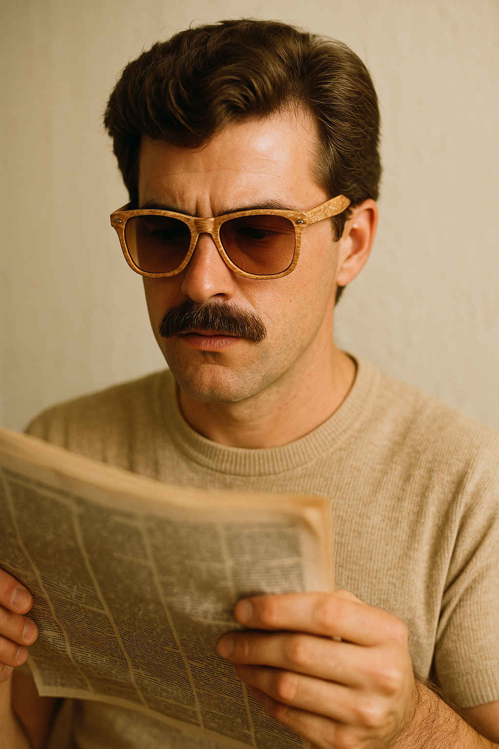 Woody Imitate Style Sonnenbrille – Bild 3