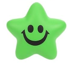 Glückssterne B-Ware ´Lighty Green