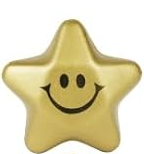 Glückssterne A-Ware ´Lucky Gold