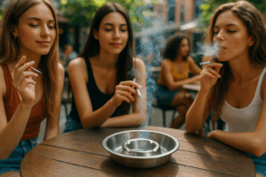 Coffeeshop Aschenbecher